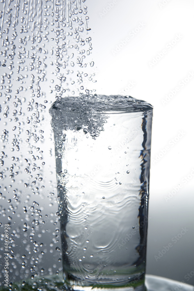 Water glass. Water glass.