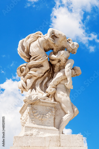 historische Skulptur in Rom © Christian Müller