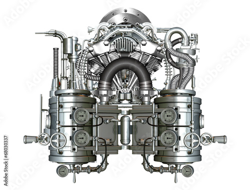 two-cylinder engine