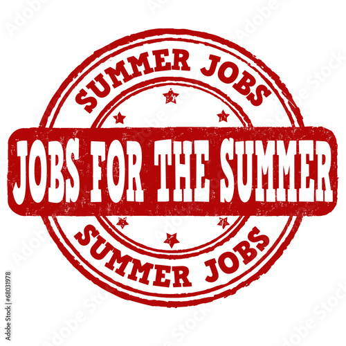 Jobs for the summer stamp