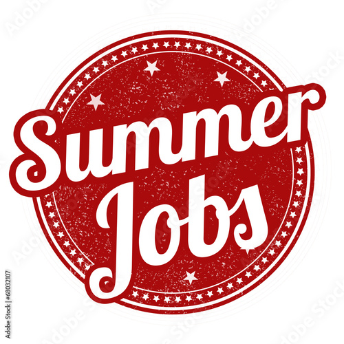Summer jobs stamp