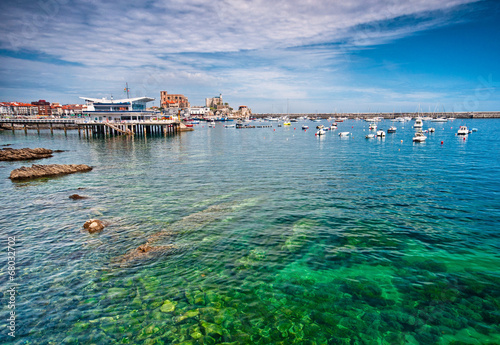 Harbour of Castro Urdiales, Spain photo