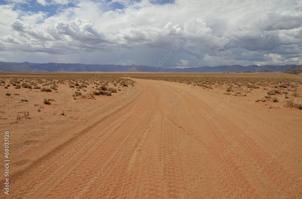 Wüstenweg in der Namib Wüstenweg in der Namib