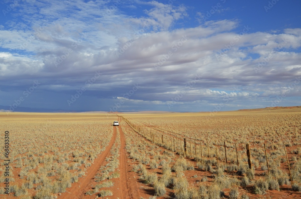 Wüstenweg in der Namib