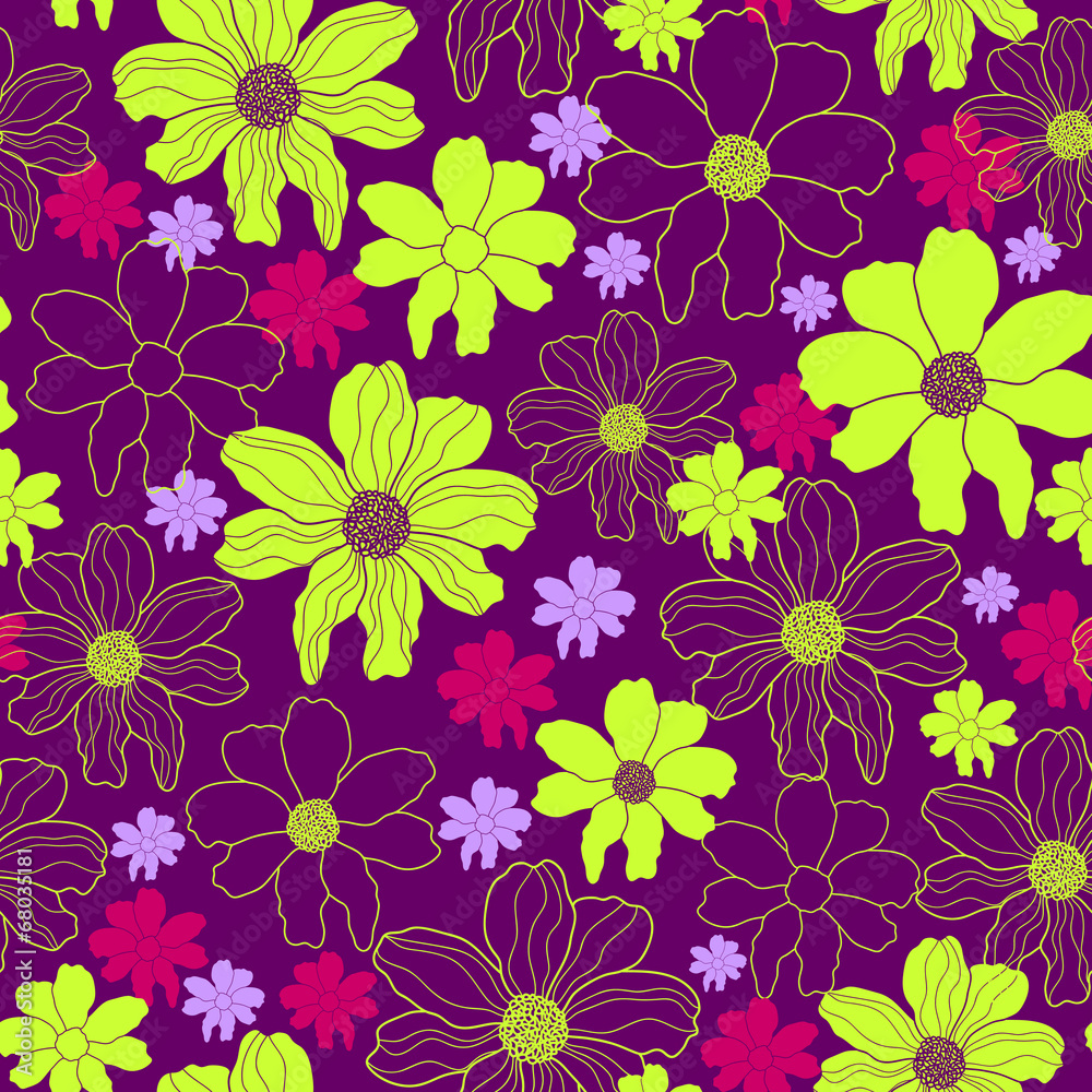 Floral seamless pattern