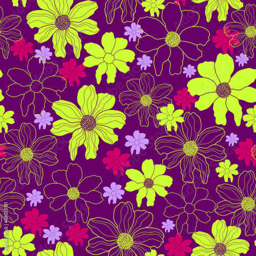 Floral seamless pattern