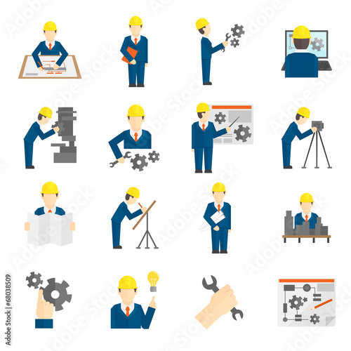Set of Engineer Icons