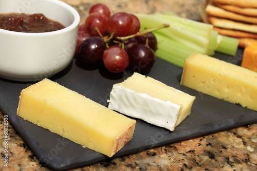 cheese selection platter photo