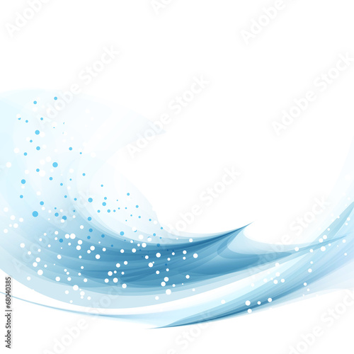 Soft blue vector background