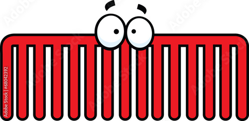 Cartoon Comb Happy