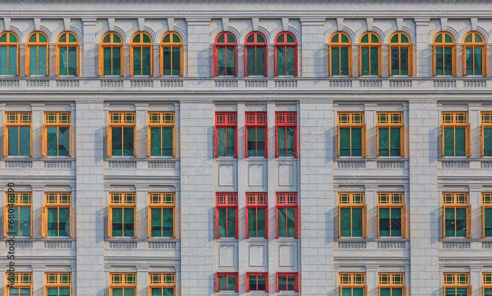 Obraz premium Heritage Windows, Singapore