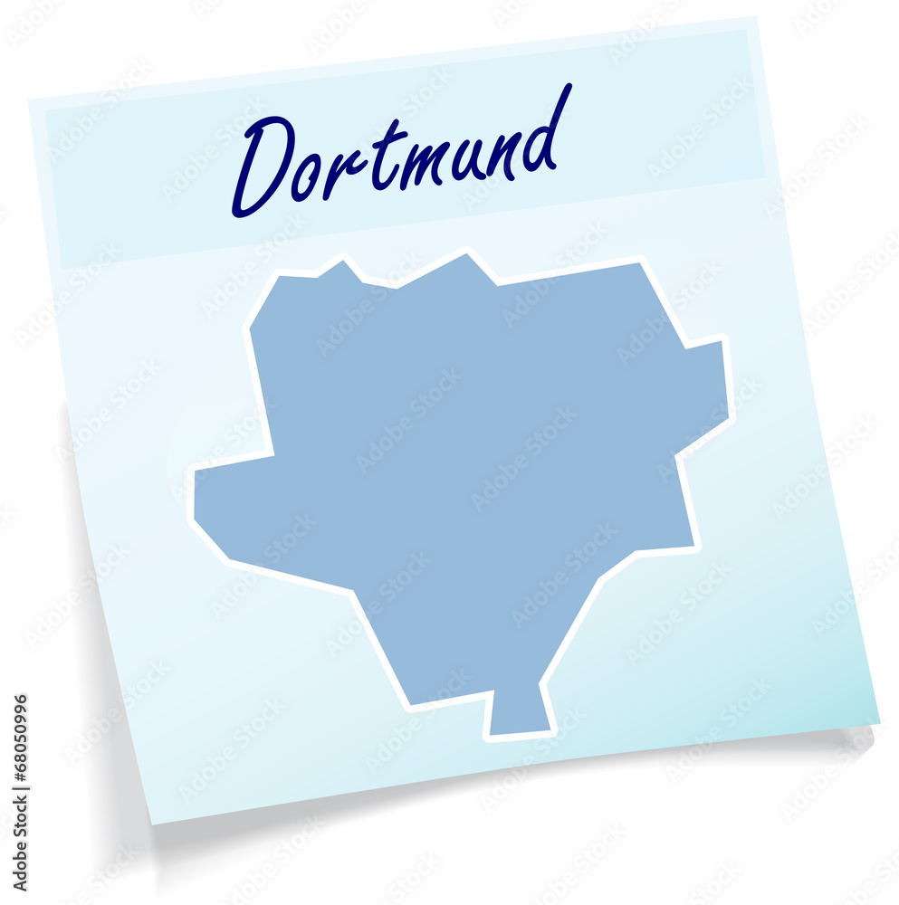 Dortmund als Notizzettel