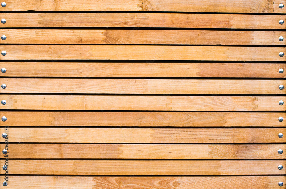 Natural frame made from spikes and planks Natural frame made from spikes and planks