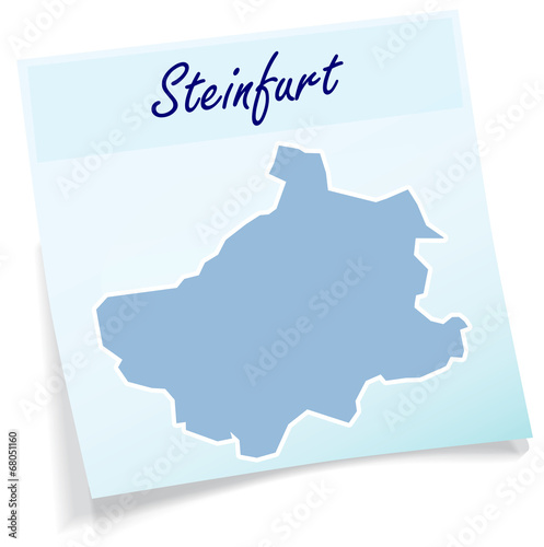 Steinfurt als Notizzettel photo