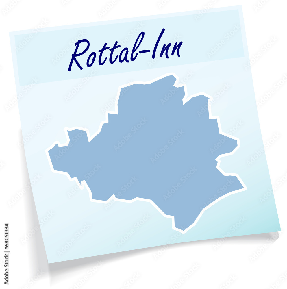 Rottal-Inn als Notizzettel