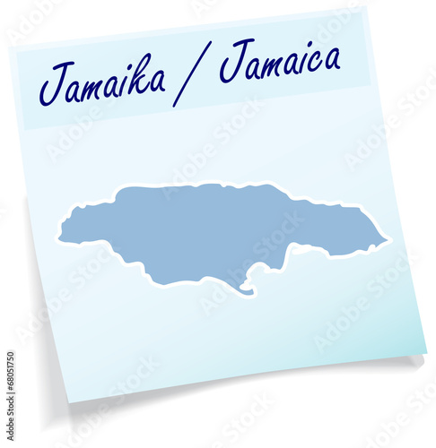 Jamaika als Notizzettel