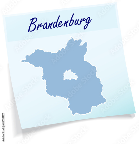 Brandenburg als Notizzettel
