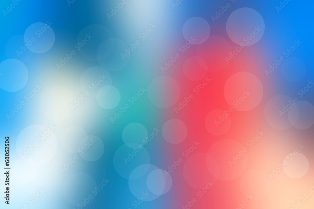 Obraz premium bokeh blue light background