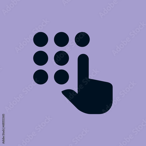 Flat Metro Icon