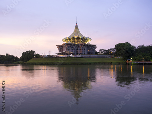 Architectural Landmark in Kuching, Malaysia