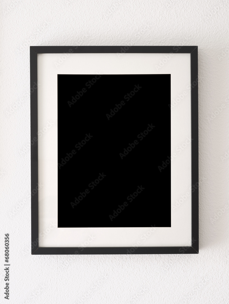 empty black frame empty black frame