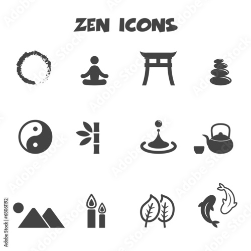 Photography zen icons