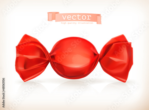 Candy, vector illustration
