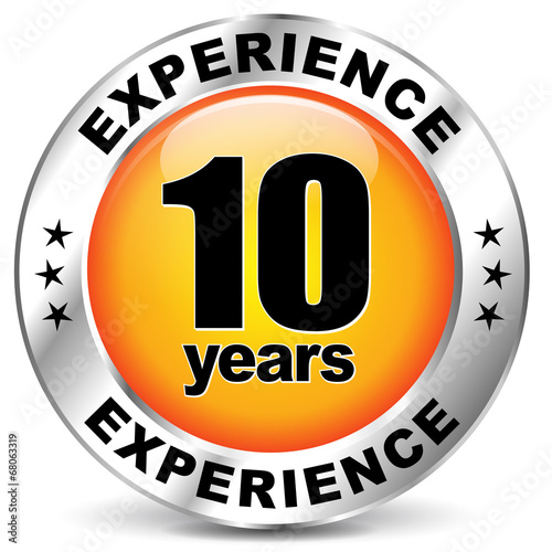 Vector experience icon