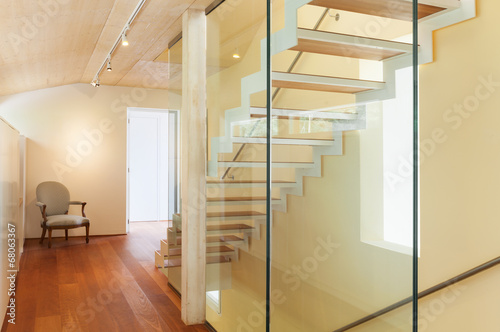 modern house   interior  staircase