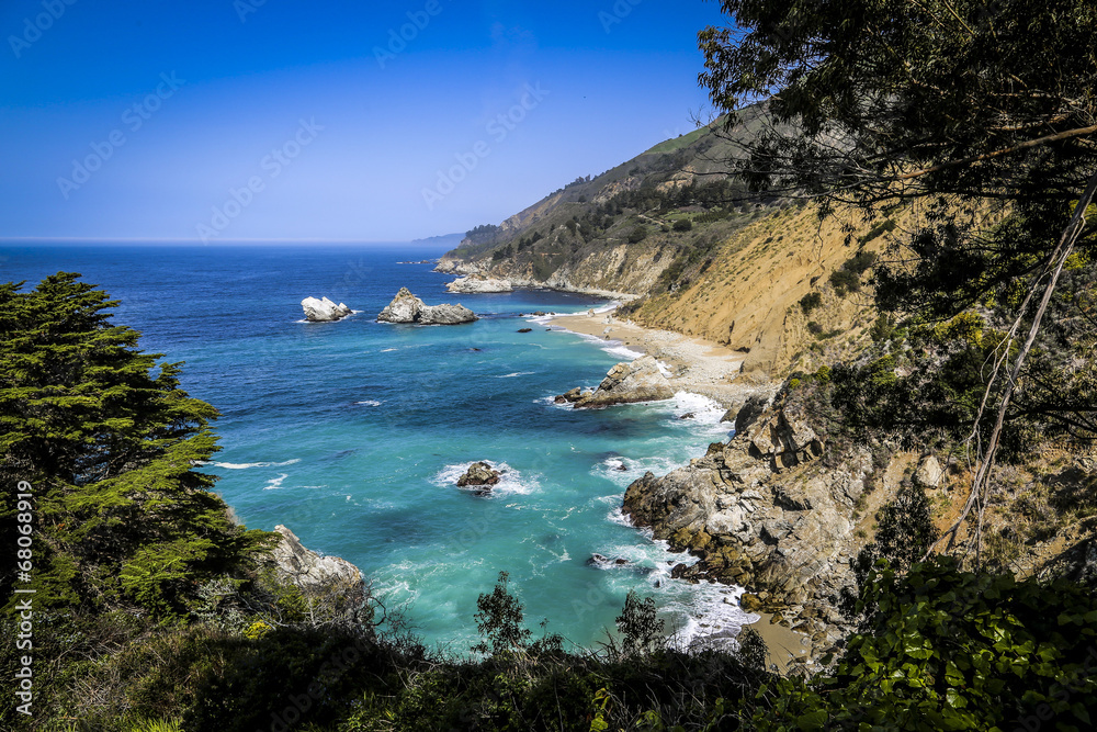 Fototapeta premium Pfeiffer Big Sur State Park, USA