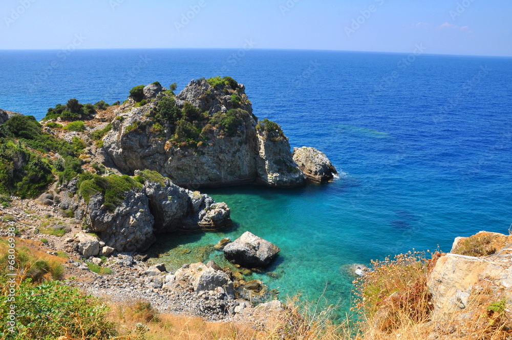 Photo of beautiuful scenery of Aegean sea