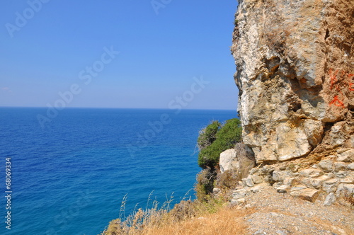 Photo of beautiuful scenery of Aegean sea