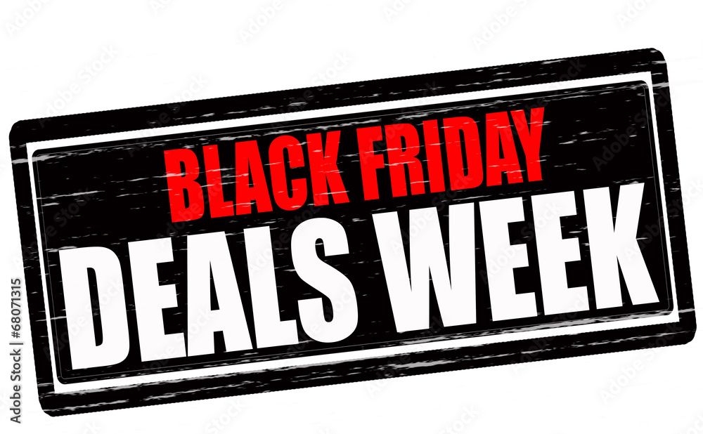 Fototapeta premium Black Friday deals week