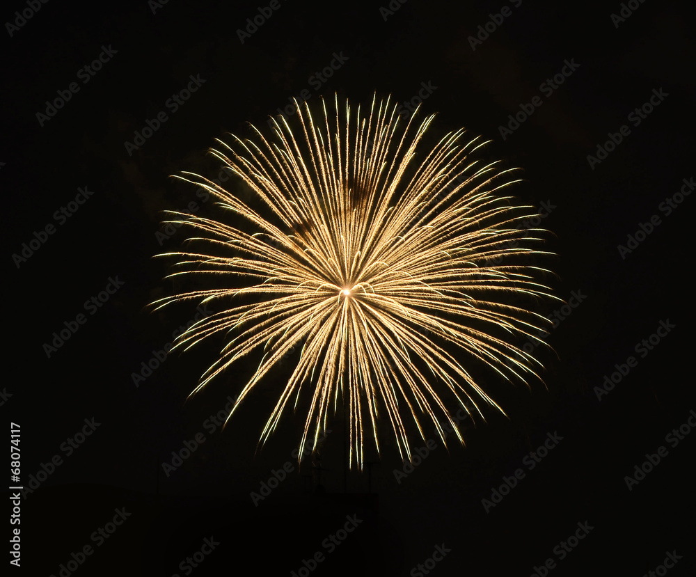 Naklejka premium firework