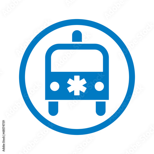 Ambulance emergency car ico...
