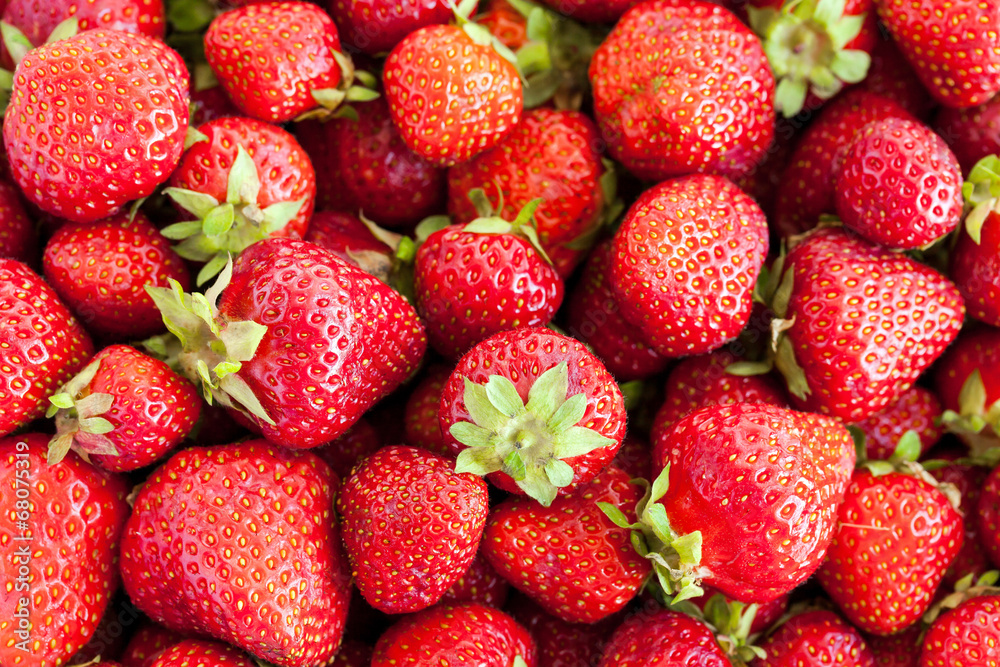 Fresh strawberry background Fresh strawberry background