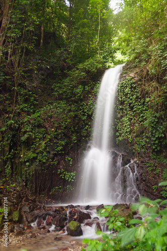 Small waterfall in jungle