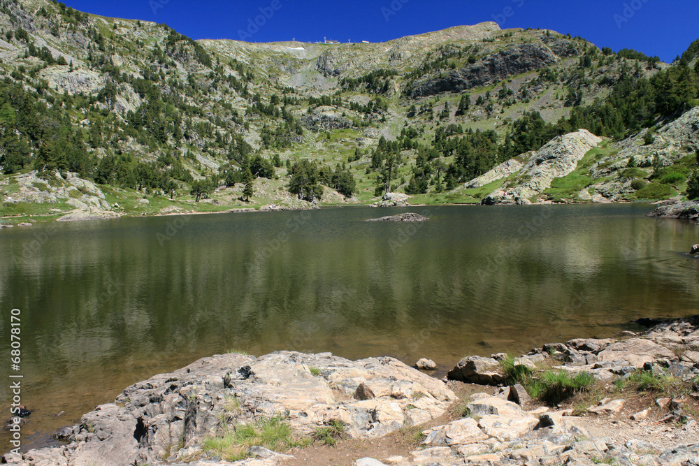 Le Lac Achard, alt 1917 m