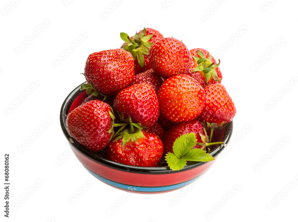Strawberry in the bowl Strawberry in the bowl
