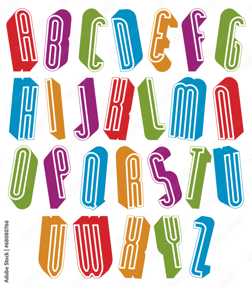 3d tall condensed font for headlines with good style. 3d tall condensed font for headlines with good style.