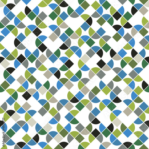 Seamless vintage tiles back...