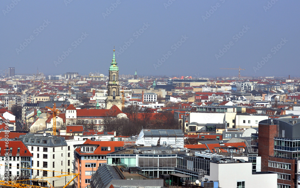 Berlin and city centre.