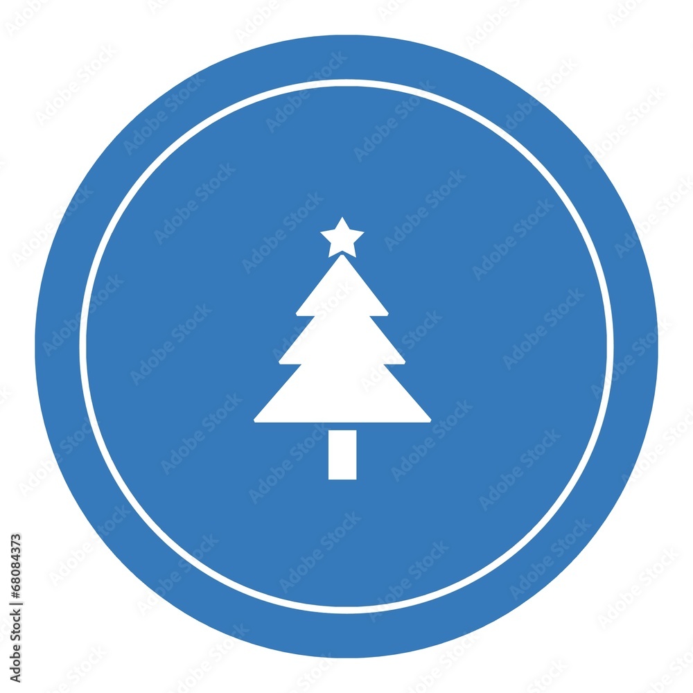 Sapin de Noël dans un panneau Sapin de Noël dans un panneau