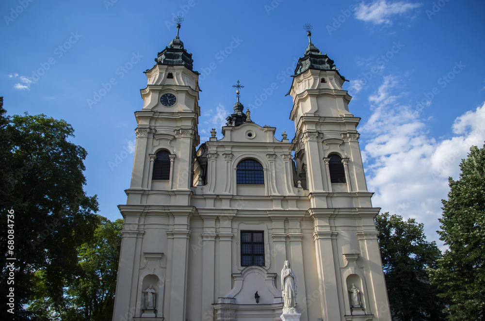 Catholic church in Włodawa near Lublin Poland