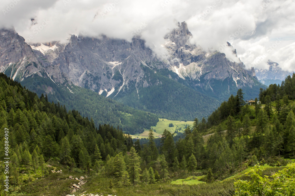 Dolomites mountains