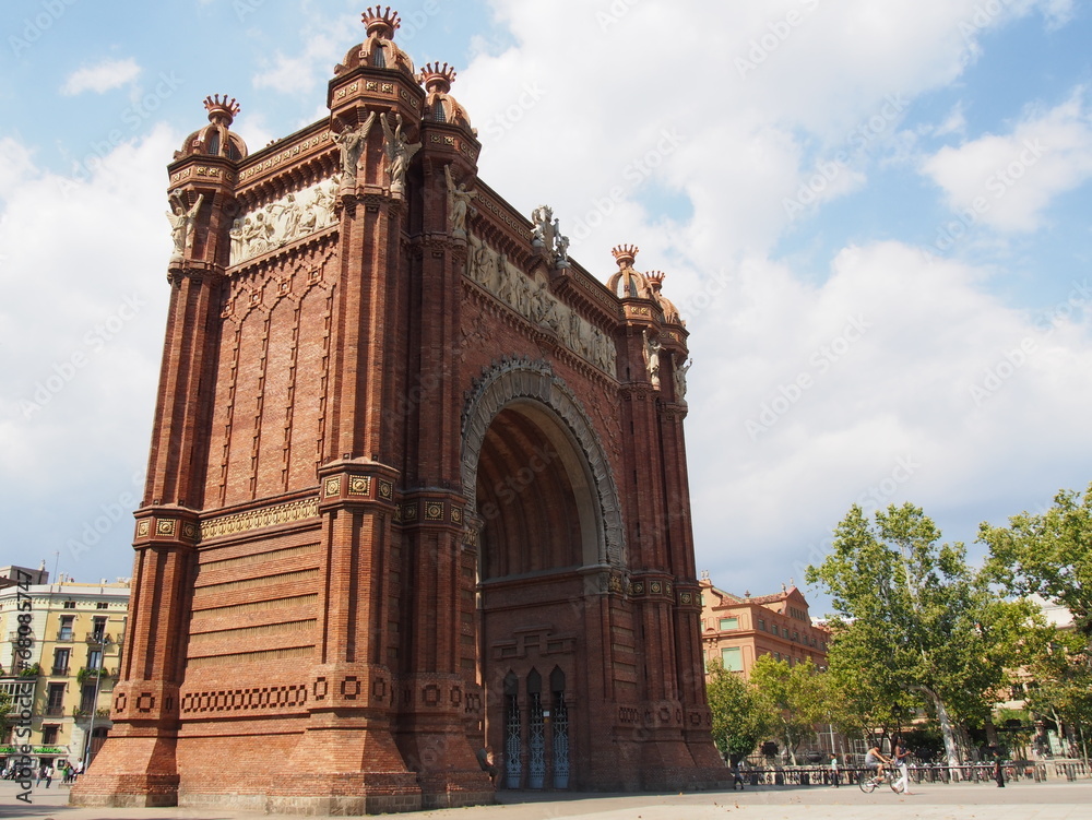 Fototapeta premium L'Arc de Triomphe de Barcelone