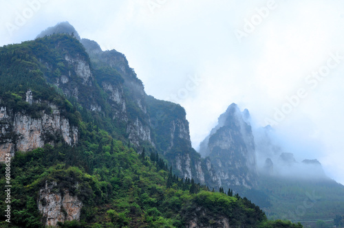 Beautiful Scenery of Mountains in China