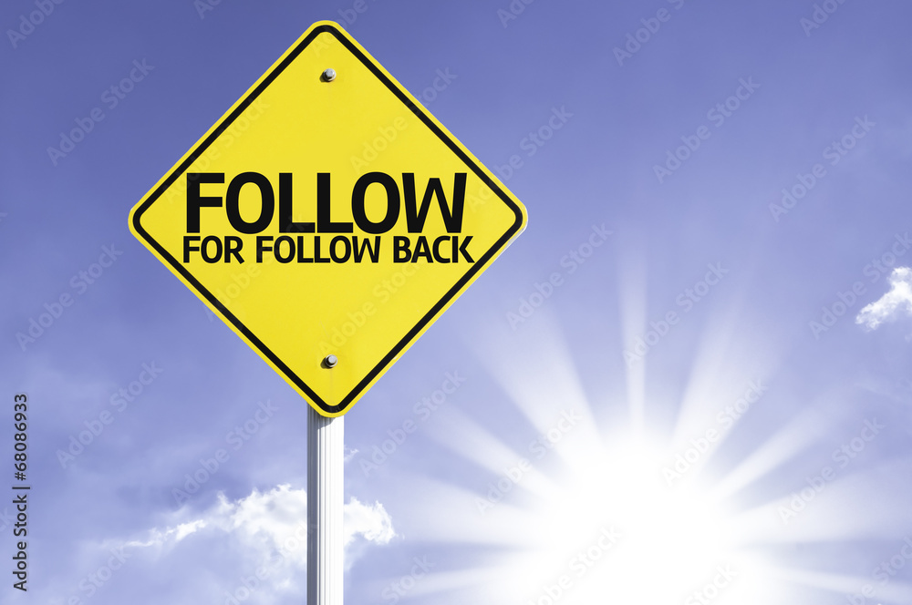Follow, For Follow Back road sign with sun background Follow, For Follow Back road sign with sun background