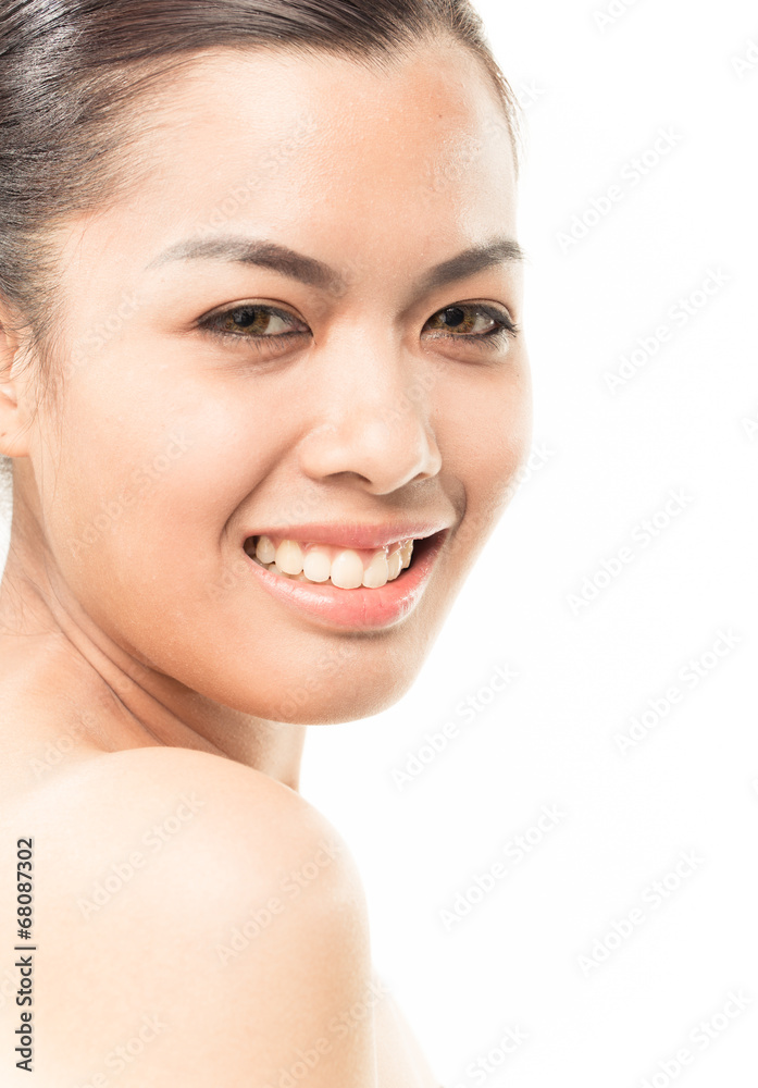 Obraz premium beautiful woman with perfect skin and face