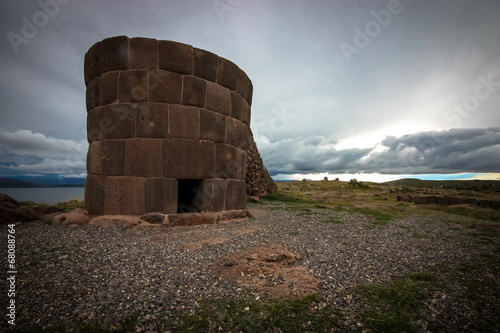 Sillustani Funeral Tower photo